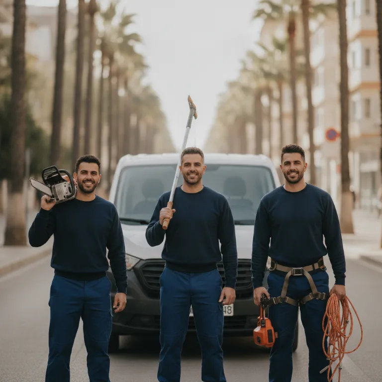 Tala de Árboles equipo en Vilafranca del Penedes
